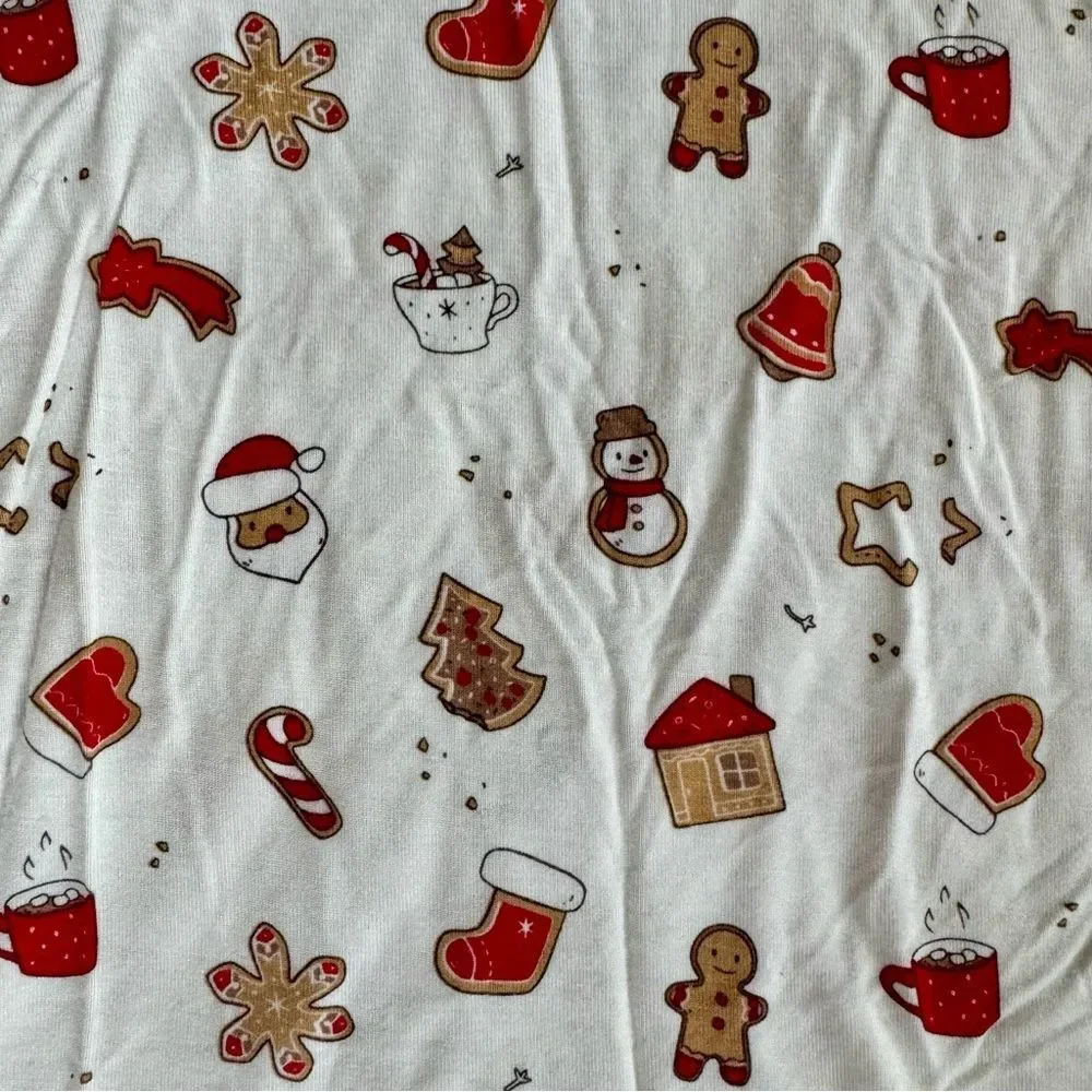 Bellabu Bear Christmas Holiday Bamboo Pajama Set | 6Y